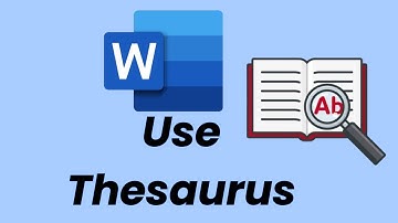 How To Use Thesaurus in Microsoft Word