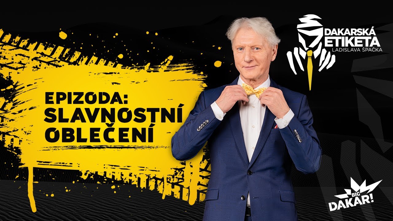 Dakarská etiketa Ladislava Špačka | Slavnostní oblečení