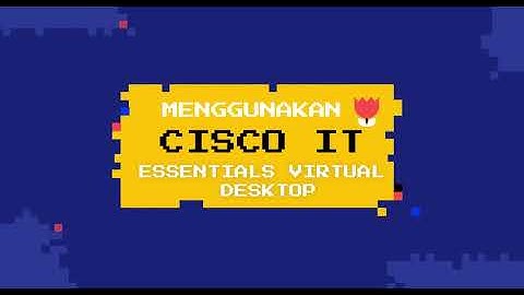 Merakit Komputer Menggunakan Cisco IT Essentials Virtual Desktop