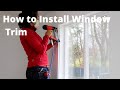 DIY Guide: Step-by-Step Installation of Modern Window Trim - Thrift Diving