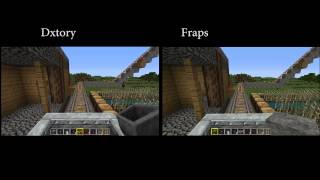 Dxtory And Fraps Side-By-Side Comparison 1080P