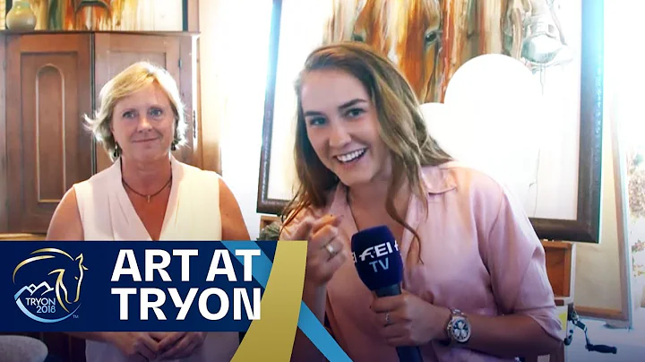 Ayden visits Equestrian Artist Tammy Tappan | FEI ...