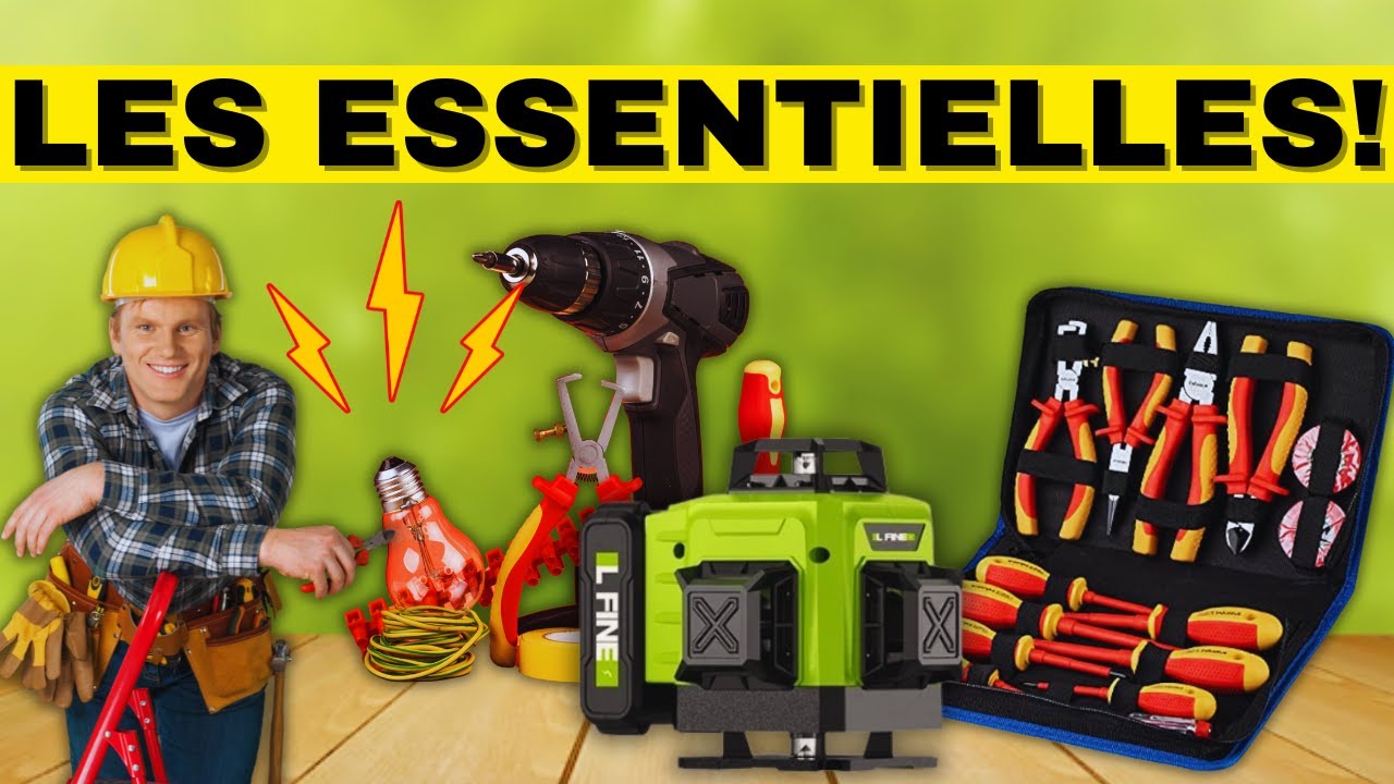 Les 10 Outils Essentiels pour Électriciens - YouTube