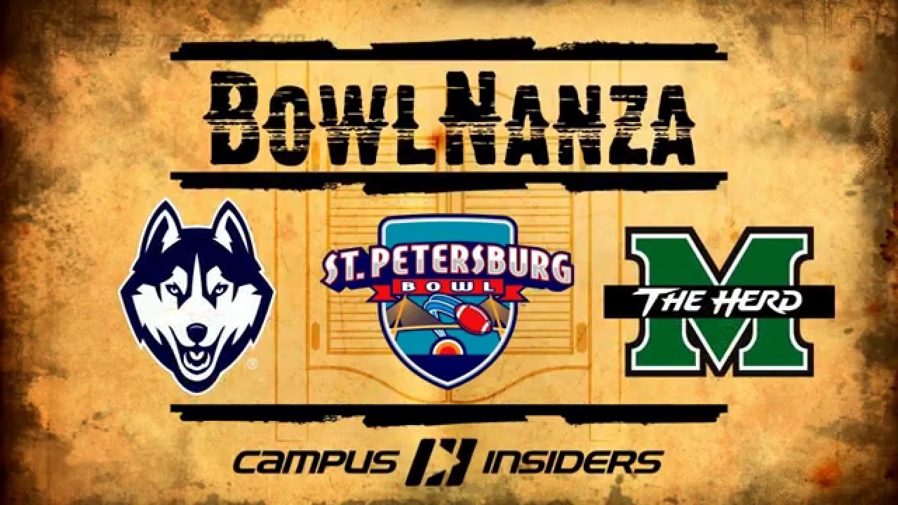 UConnMarshall St. Petersburg Bowl Preview & Prediction YouTube