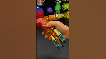 3D Printed Flexi Hand  #3dprinting #timelapse #bambulab