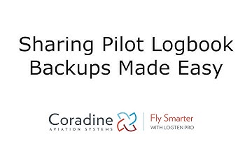 LogTen Pro: Sharing Pilot Logbook Backups Made Easy