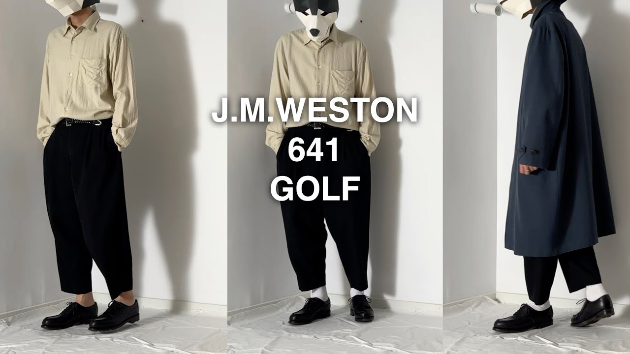 J.M.WESTON #641 GOLF. It made me want to wear leather shoes for J.M.WESTON #641 GOLF. It made me want to wear leather shoes for