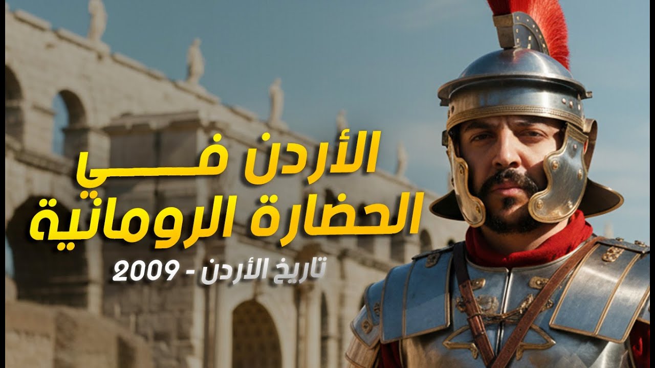 تاريخ الأردن 2009 | الأردن في الحضارة الرومانية | محمد كوكش