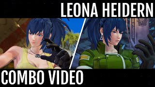 Kof XV || Leona Heidern || (Basic) Combo Video