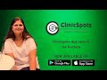 Clinicspots app launch  vishaka goyal  clinicspots