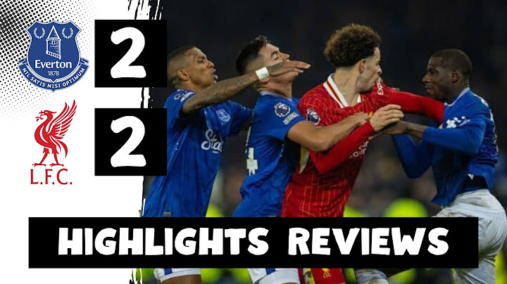 CRAZY FULL TIME SCENES EVERTON VS LIVERPOOL | PREMIER LEAGUE HIGHLIGHTS