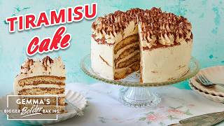 Stunning Tiramisu Layered Cake Recipe by Bigger Bolder Baking 26,193 views 4 months ago 12 minutes, 14 seconds