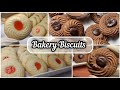 Bakery style 2 jam biscuits recipe  strawberry jam biscuits recipe  chocolate jam biscuits 4k