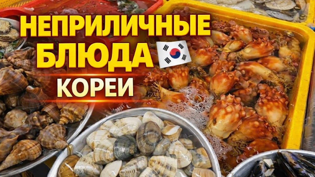 ЧАГАЛЬЧХИ / КРУПНЕЙШИЙ РЫНОК МОРЕПРОДУКТОВ В КОРЕЕ - YouTube