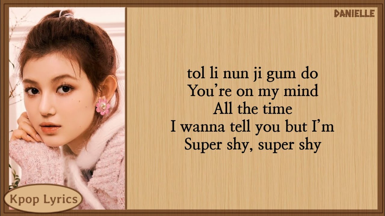 NewJeans Super Shy Easy Lyrics - YouTube
