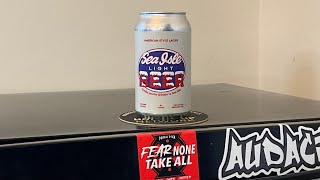 Sea Isle Light Beer brewed by Bonesaw Brewing Co.