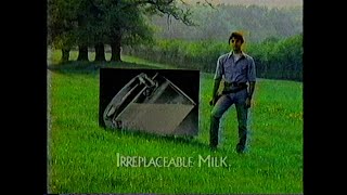 Imaginable Irreplaceable Milk Bizarre Retro 80S Commercial 1985