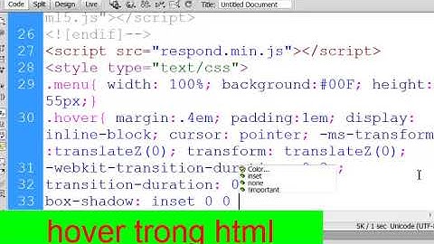 Thiết kế website, học lập trình cơ bản.hiệu ứng khi hover (P2) l using HTML & CSS, Javascript