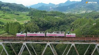 まるで中華料理屋の匂い！　ラーメンスープを燃料に走る宮崎の観光列車