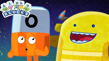 Halloween A to Z Phonics for Kids | Learn to Read | @officialalphablocks