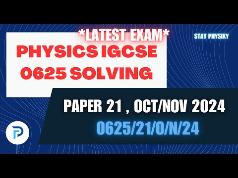 IGCSE Physics Oct/Nov