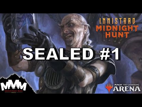 BEST SEALED DECK EVER!!! Innistrad: Midnight Hunt Sealed #1  |  MTG Arena Gameplay
