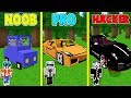 ¡MINECRAFT: CARRO NOOB VS CARRO PRO VS CARRO HACKER 💀😱!