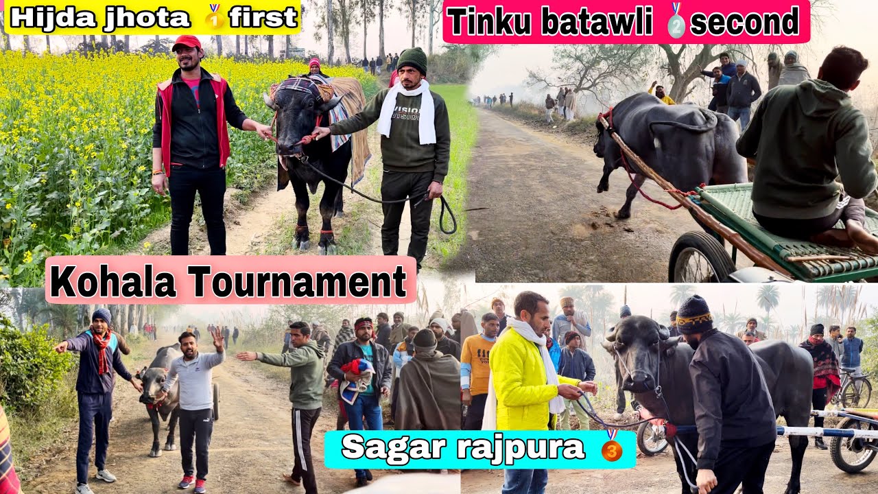 Jhota racekohala Tournament       4944 tinku batawli 4995 sagar rajpura