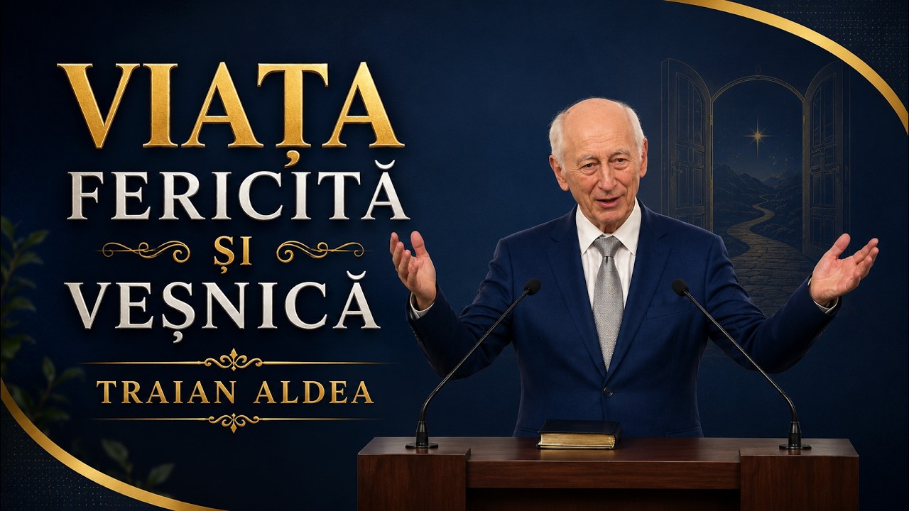 Traian Aldea - Există Viața fericită și veșnică - predici creștine