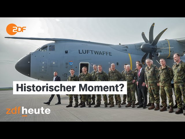 Die Zeitenwende-Brigade - Die Rolle der Bundeswehr in Litauen | heute journal