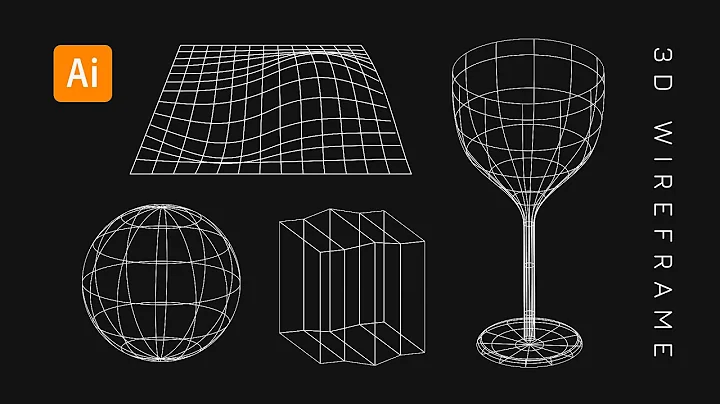 【 AI Tutorials 】 用AI設計製作3D線框矢量圖 - 天天要聞