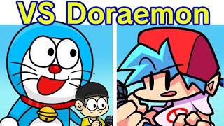 Friday Night Funkin' VS Doraemon FULL WEEK   Cutscenes | Doraemon Horror Cartoon (FNF MOD/Hard)