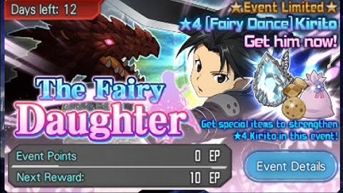 Sword Art Online Memory Defrag - The Fairy Daughter Event - Full
