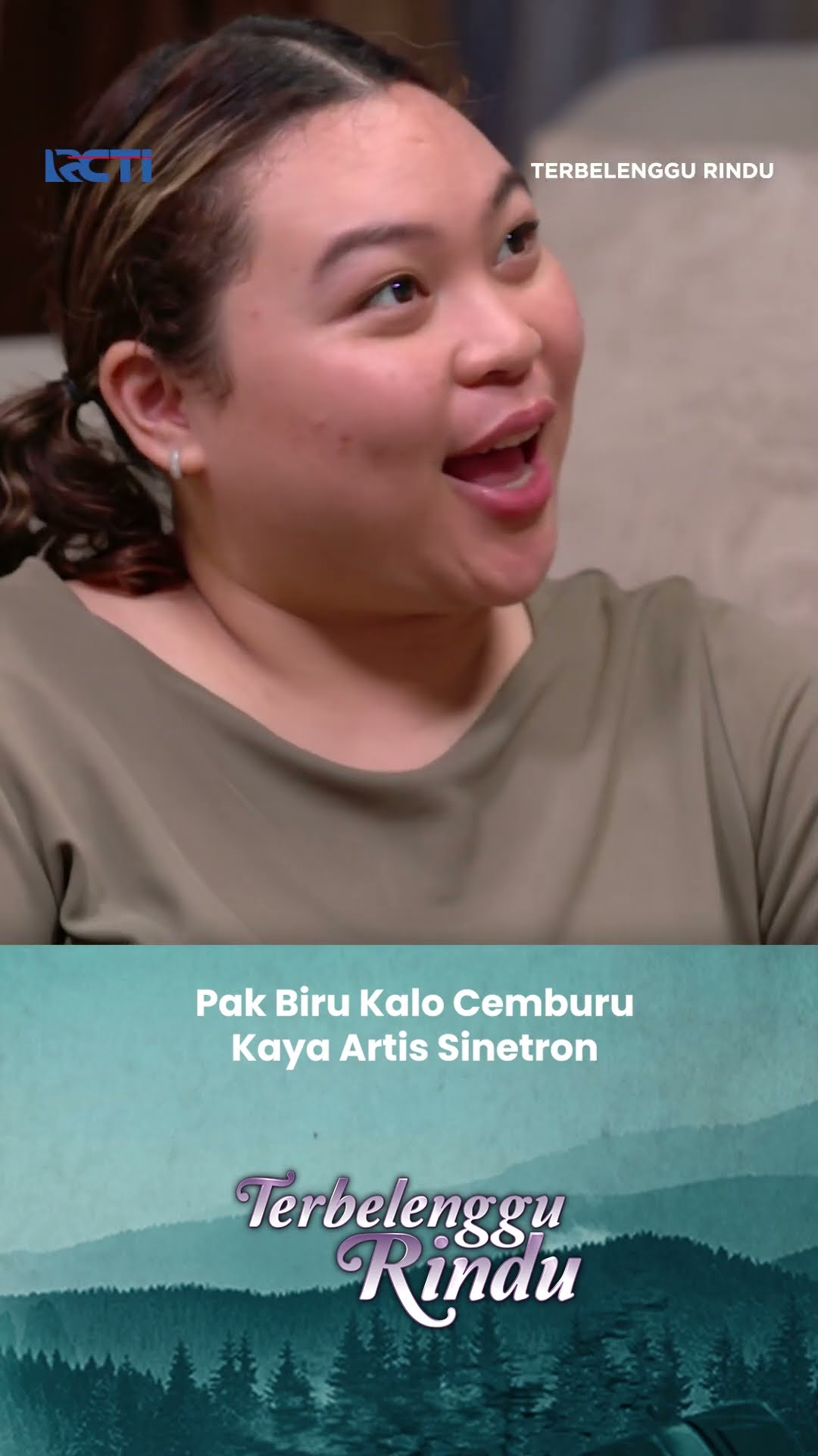 Pak Biru Kalo Cemburu Kaya Artis Sinetron #Shorts #TerbelengguRindu #GlencaChysara