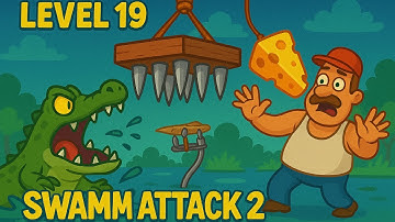 Swamp Attack 2 Level 19 Gameplay Walkthrough