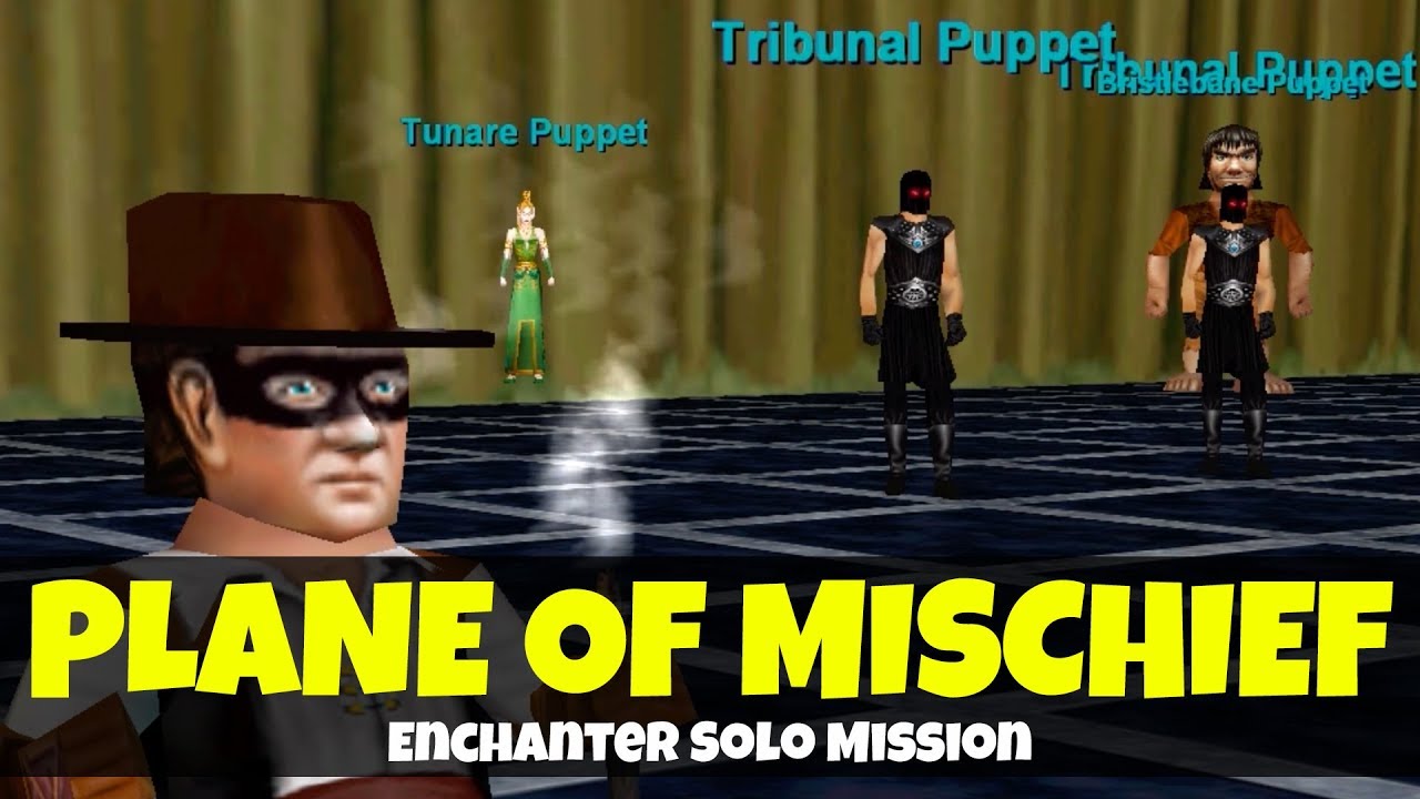 Plane of Mischief Solo Enchanter Crawl Everquest Project 1999 YouTube