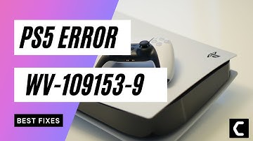 HOW TO FIX  PS5 Error WV-109153-9| FIXED 💯