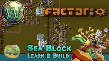 Factorio Sea Block Learn & Build - Fertilizer & Urea & Ammonia - Let