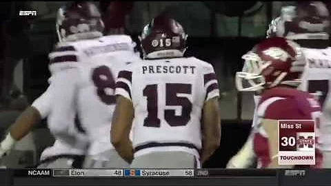 Fred Ross INSANE Catch For a 55 Yard TD (Arkansas ...