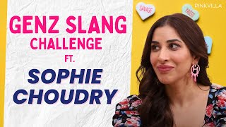 Genz Slang Challenge Ft. Sophie Choudry | Can She Guess The Meaning of STAN?