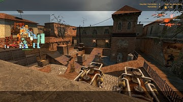 Counter-Strike: Source 15 VS 15 Bot Fight de_severance