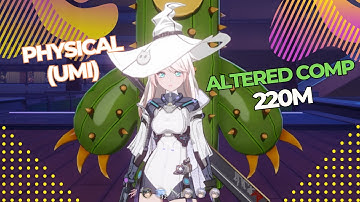 6☆ Physical+Altered Team [Umi/Fiona/Lin] - 1:30m / 220 Million Parse (Tower of Fantasy)