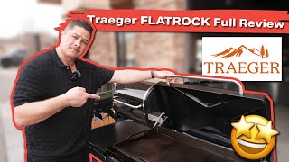 TRAEGER Flat Top Grill Flatrock review!! ( Traeger has a GAS product?!)