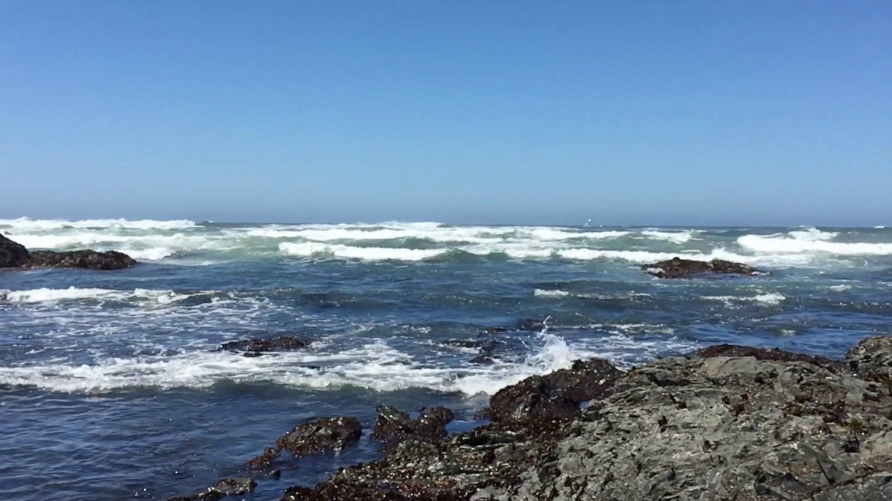 Two minutes of Fort Bragg ocean waves YouTube