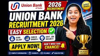 Union Bank of India Apprentice Recruitment 2026 | How to Apply, Syllabus &amp; Vacancy