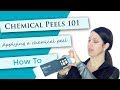 Peels 101 | How to apply a chemical peel