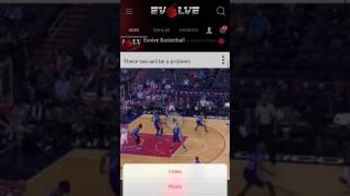 Evolve Basketball App Quick Overview screenshot 1