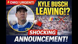 Im Stepping Away Kyle Buschs Shocking Announcement Ends An Era Of Nascar