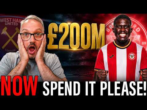 Diouf £40M Deal | WEST HAM SALES HIT £200M! | Now They HAVE To Spend