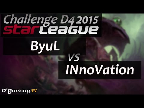 ByuL vs INnoVation - Starleague 2015 Season 2 Challenge - Day 4